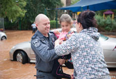 תמונות מנזקי הסופה